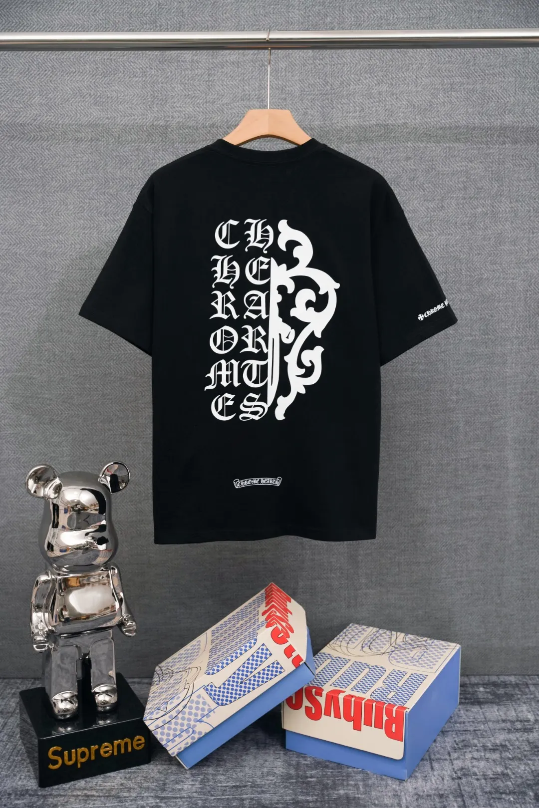 DT 13 60 Chrome Hearts T ， ， Black White S-XL